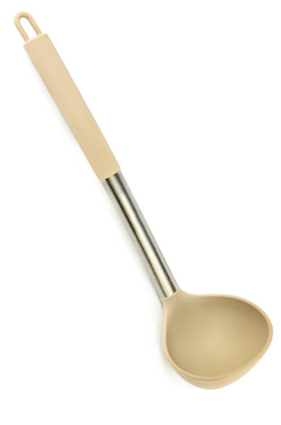 istock Kitchen ladle isolated on white. Vertical photo. 2148517615
