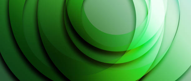 istock green abstract banner with simply circular geometric shapes background 2148518192