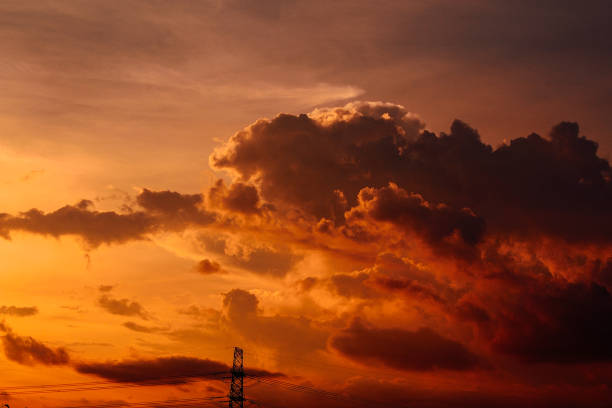 beautiful city sky