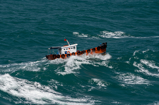 Pilot offshore ship