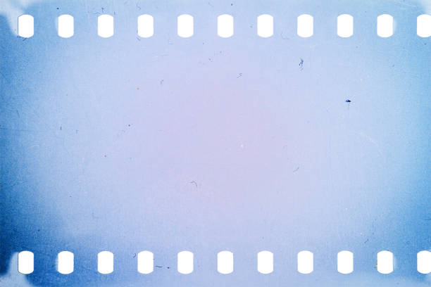 istock Dusty and grungy 35mm film texture or surface 2148521202