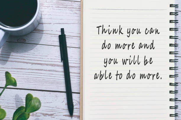 istock Motivational and inspirational quote on notepad. 2148523880