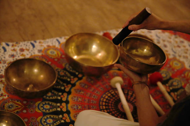 istock Sound Healing Therapy With Tibetan Bowl 2148525689