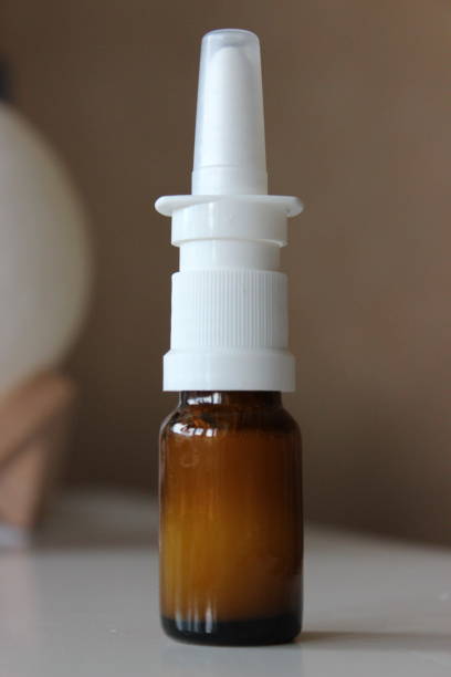 istock Nasal Spray. Nasal drops. 2148525874