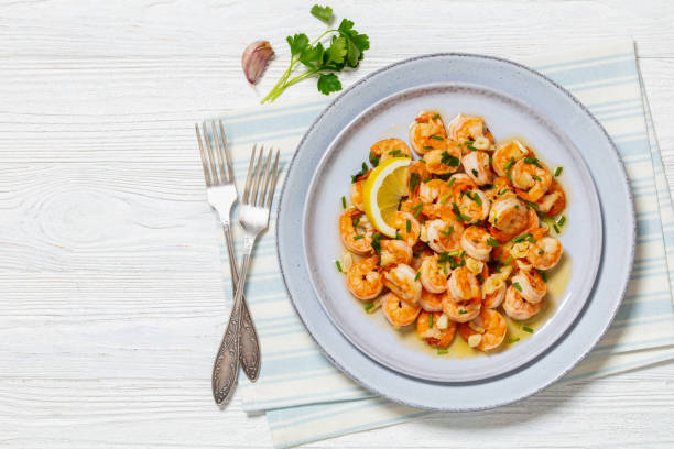 istock easy spanish garlic shrimp sauteed in olive oil 2148528123