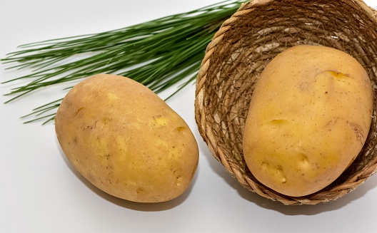photos of agricultural products, potatoes.