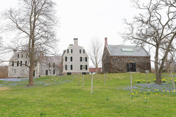 The Old House at Peacefield, built in 1731 for a sugar planter, as a summer home. It was purchassed by the John Adams in 1787, and was occupied by the Adams family till 1927.