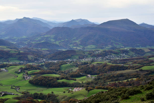 istock Mountains in the French Basque Country near Hasparren 2148540302
