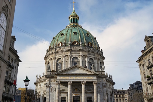 Berlin, Germany: Berlin Cathedral Church located on Museum Island. It is the largest church in Berlin and is built in the New Baroque style.