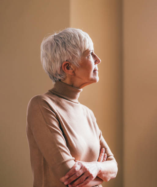 istock Confident Senior Businesswoman in Modern Office Setting 2148542688