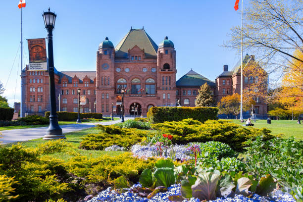 istock Queens Park Ontario government building in Toronto 2148543882