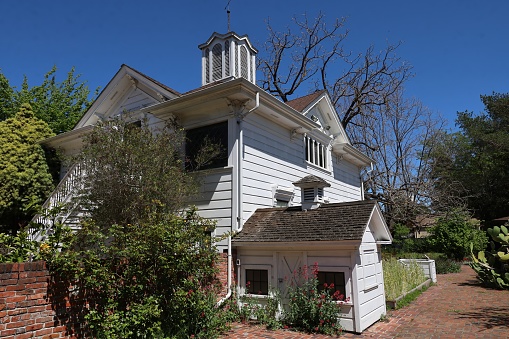 4-9-2024: Santa Rosa, California: Luther Burbank park and building, Santa Rosa, California, USA