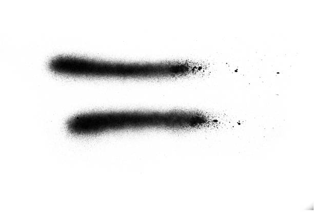 istock Grunge style shape. Spray painted line . 2148548783