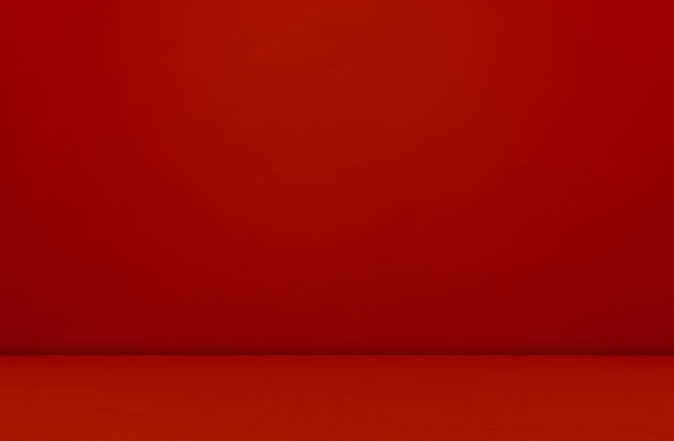 istock Red Background Wall Dark Table Room Studio Bar Empty Product Old Interior Floor Grunge Counter Material Pattern Abstract Mockup Podium Banner 3d Paper Vintage Kitchen Template Beuaty Product Scene. 2148558203