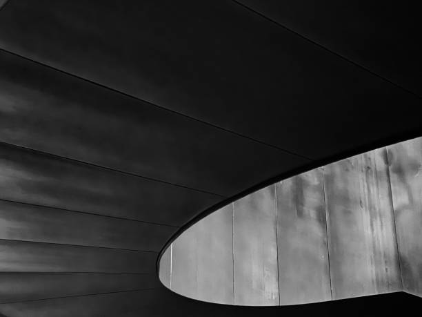 Dramatic interior. Entirely in-camera effect, single exposure, natural light. Color is true.