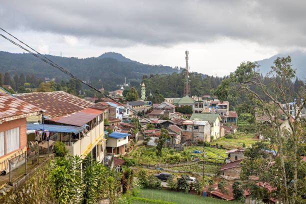istock View over a city in North Sumatra 2148569298