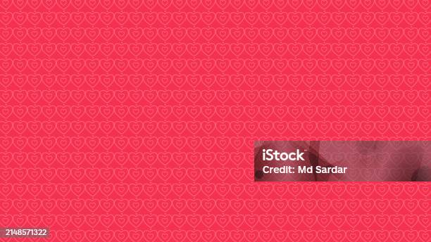 Abstract Repeated Pattern Simple Red Color Background Stock ...