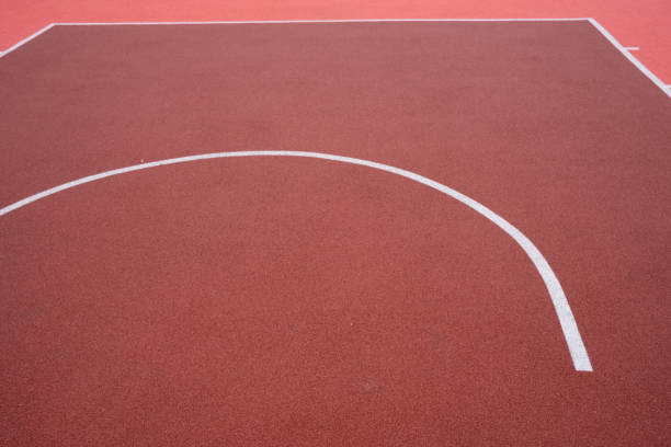 istock plastic playing surface for basketball outdoor 2148577420