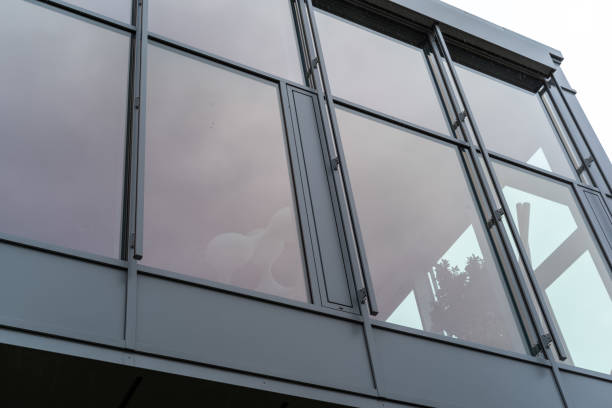 istock modern office building, concrete and steel 2148577516