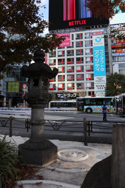 istock shibuya crossing and hachiko 2148583128
