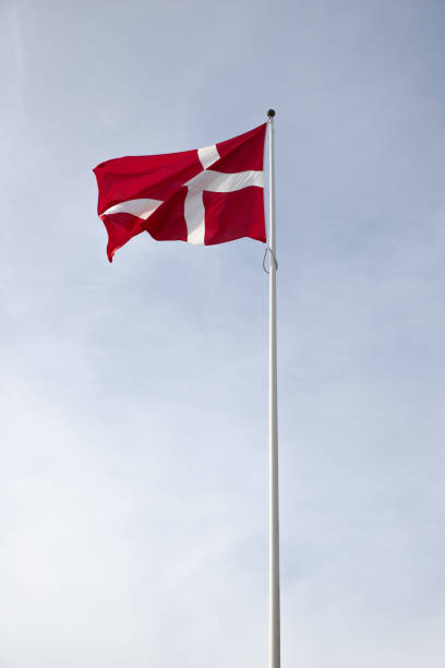 istock The beautiful Danish red and white flag 2148598189