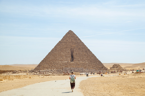 Ancient road of Giza.