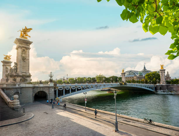 istock Pont Alexandre in Paris on the Seine 2148602469