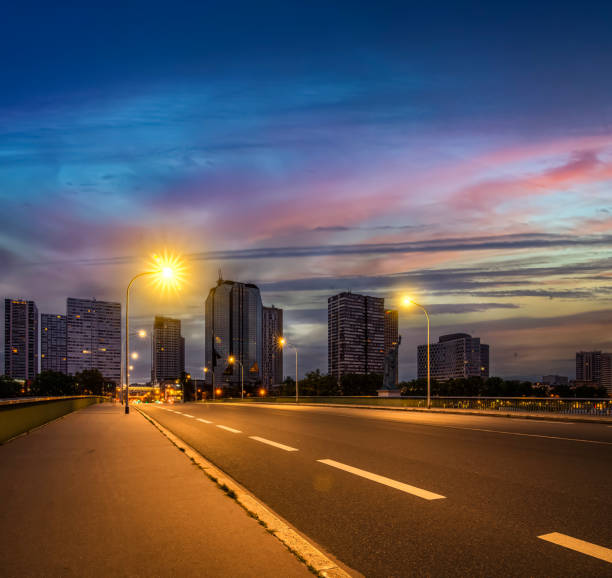 istock Skyscrapers of Paris at dawn 2148602485
