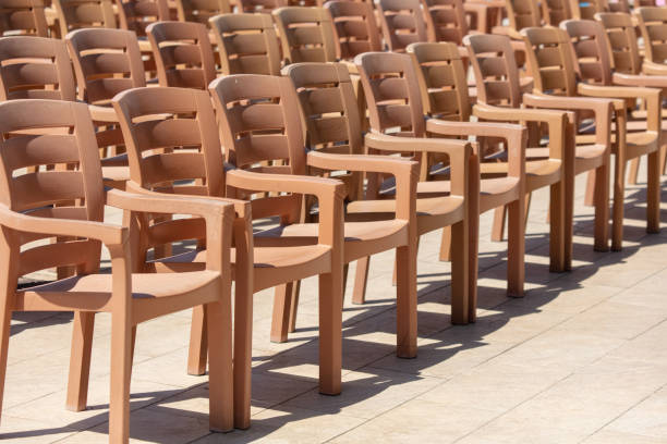 istock Chairs in a row of theaters. Background 2148602650