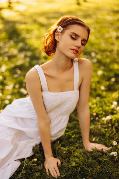 istock Beautiful girl in the field 2148608408