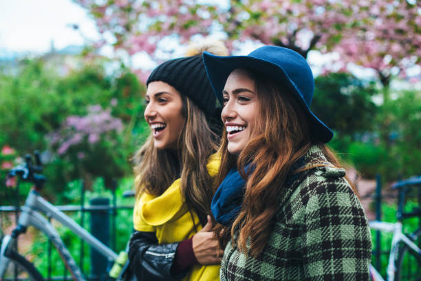 istock Happy friends enjoying Paris during the spring 2148613796