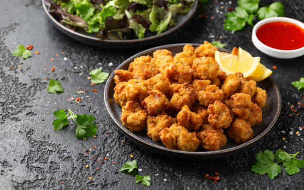 istock Crispy Salt and Pepper Squid with sauce 2148615083
