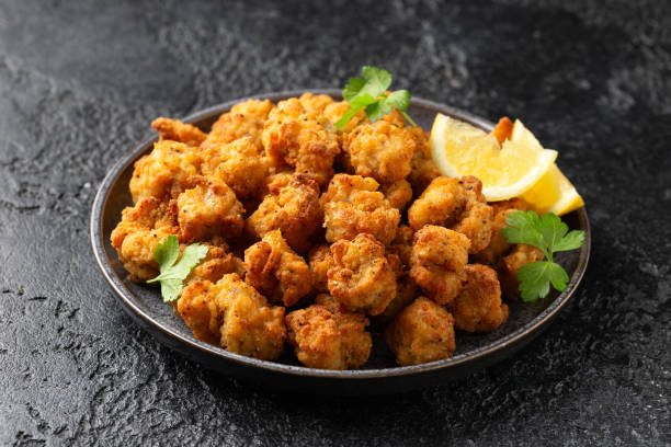 istock Crispy Salt and Pepper Squid with sauce 2148615133
