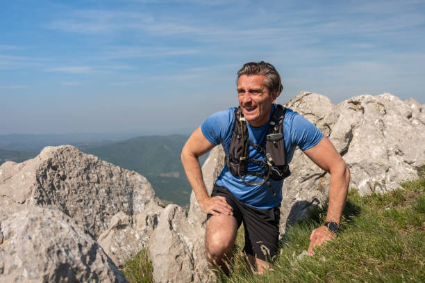 istock Mountain And Fell Runner In The Hills 2148616508
