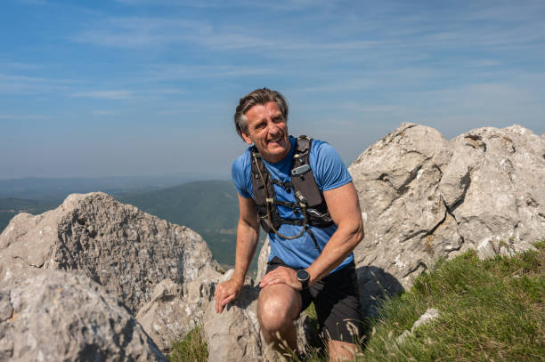 istock Mountain And Fell Runner In The Hills 2148616512