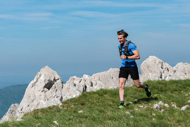 istock Mountain And Fell Runner In The Hills 2148616774