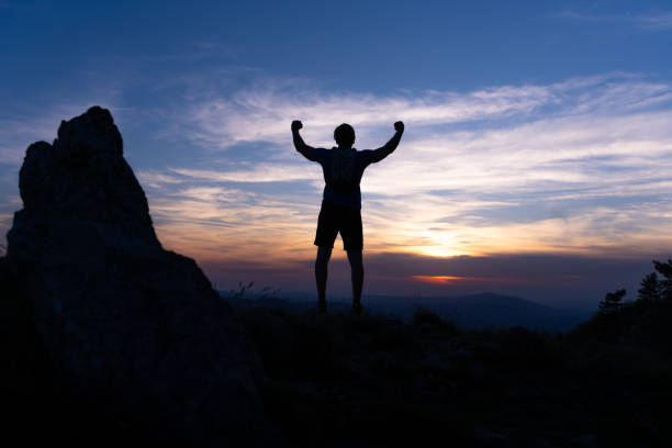 istock Mountain And Fell Runner In The Hills 2148616818