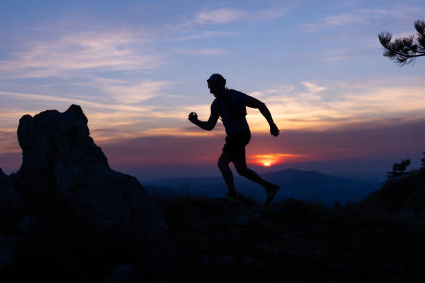 istock Mountain And Fell Runner In The Hills 2148616833