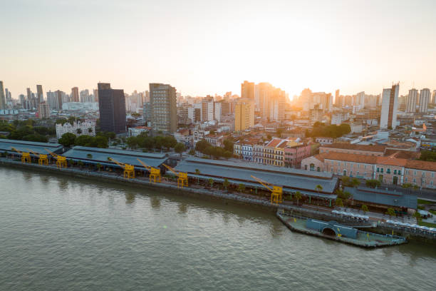istock Docks Station Area in Belem City 2148616843