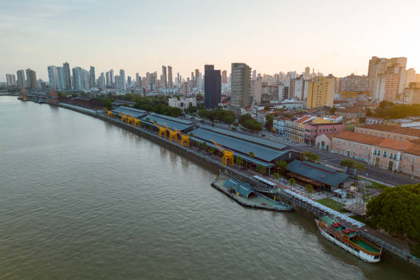 istock Docks Station Area in Belem City 2148616852