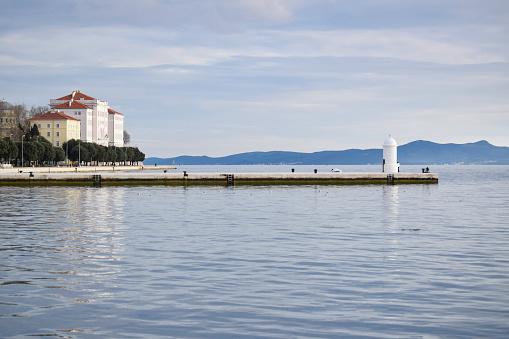 Photography was taken at Zadar waterfront (Riva) in late afternoon hours