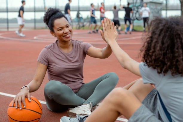 istock Playing Basketball with Mother 2148617518