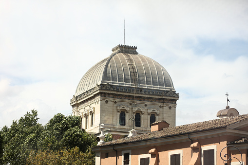 A view of Rome in the Summer