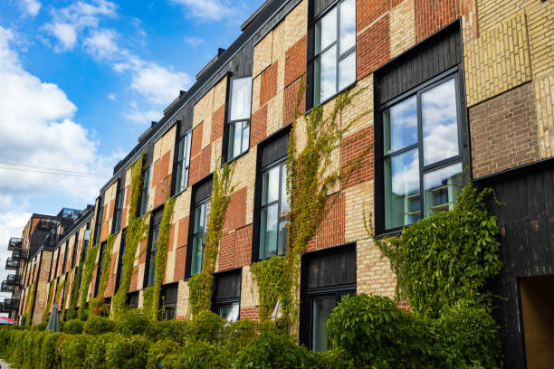 istock green plants growing on a facade of modern building 2148622799