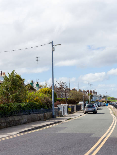 istock Cars parking on road 2148623146