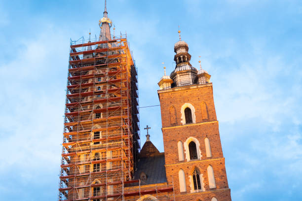 istock Renovation St. Mary's church 2148623311