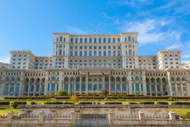 istock View at Parliament in Bucharest, Romania 2148624623
