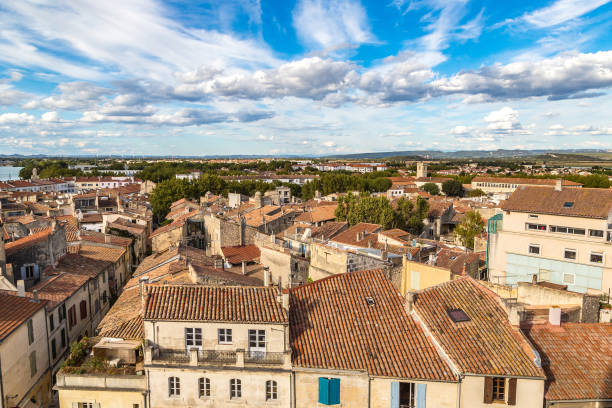 istock View at Arles, France 2148624736