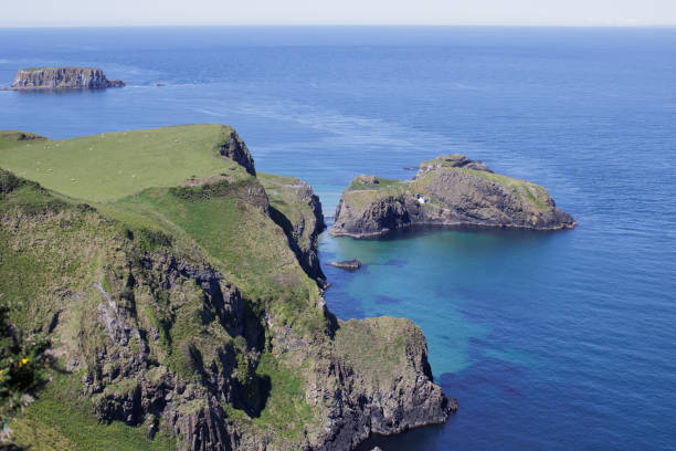 istock Carrick -A-Rede Coastline near Rope Bridge 2148630081