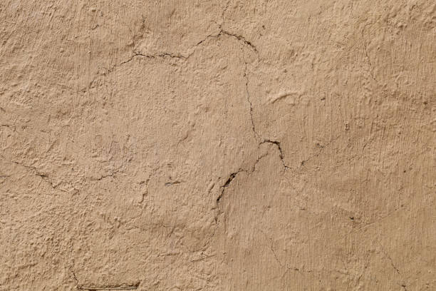 clay wall texture and background from clay house  wall  from mud